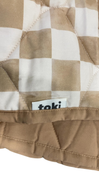 Shop Toki Kids Picnic Blanket, 60"x 84", Checker Toffee at GoodBuy Gear