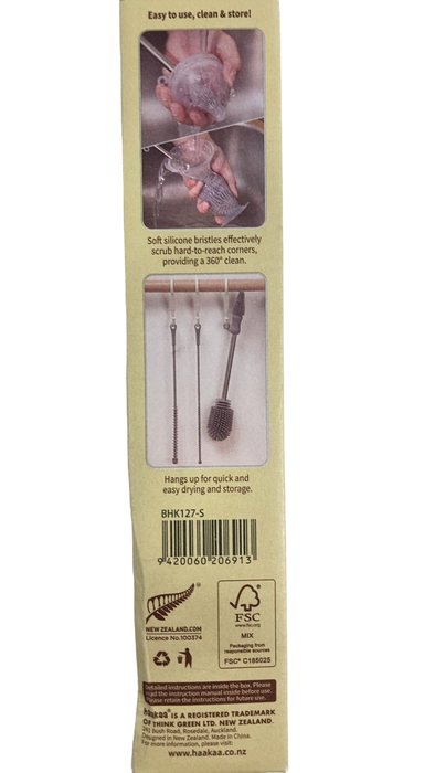 Shop Haakaa Silicone Cleaning Brush, Gray at GoodBuy Gear