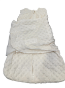Shop Halo Sleepsack Swaddle Plushy Dot Velboa, Cream, Newborn at GoodBuy Gear