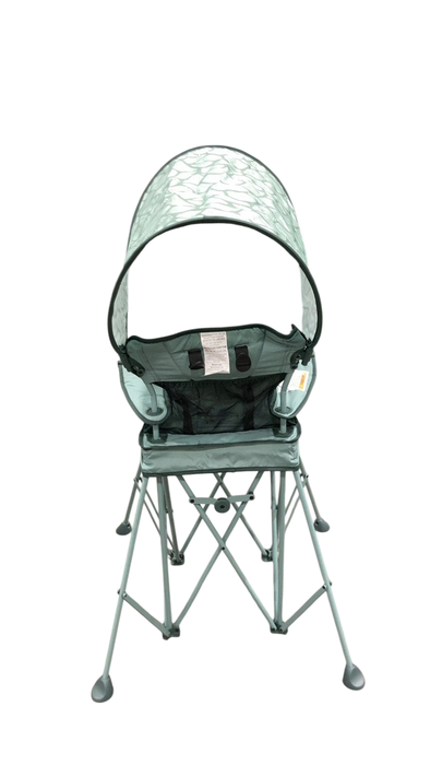 Shop Baby Delight Go With Me Uplift Deluxe Portable High Chair, Green Garden at GoodBuy Gear