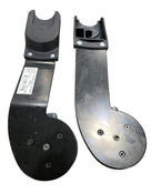 Shop Bumbleride Indie Twin Car Seat Adapters Set for Nuna/Cybex/Maxi Cosi/Clek, Black at GoodBuy Gear