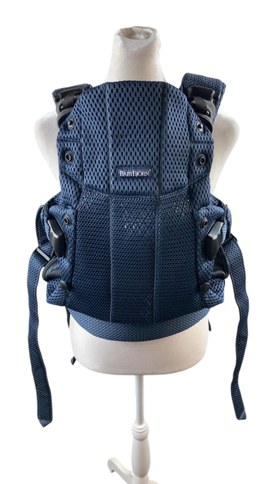 Shop BabyBjorn Baby Carrier Harmony, 3D Mesh, Navy Blue at GoodBuy Gear