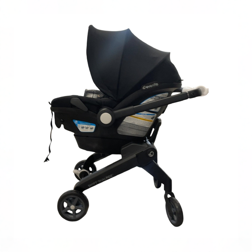 Shop Evenflo Shyft Dual Ride Infant Car Seat Stroller Combo, 2024, Beaufort Black, Original Model at GoodBuy Gear