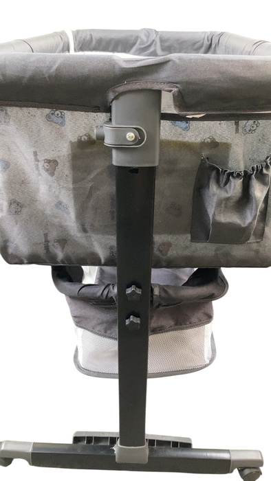 Shop Yadaqe Portable Bedside Sleeper Bassinet, Dark Gray at GoodBuy Gear