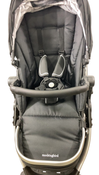 Shop Mockingbird Single 2.0 Stroller, 2024, Black, Silver With Black Leather, Watercolor Drops at GoodBuy Gear