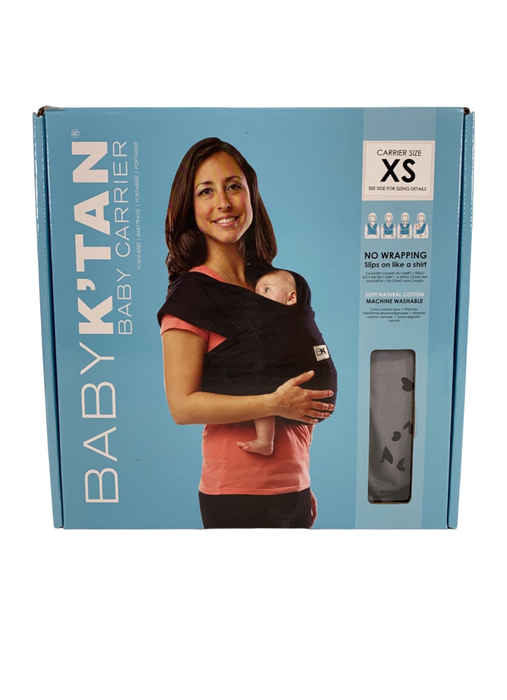 Shop Baby K'tan Baby Carrier, Original, Sweetheart Grey, X-Small at GoodBuy Gear
