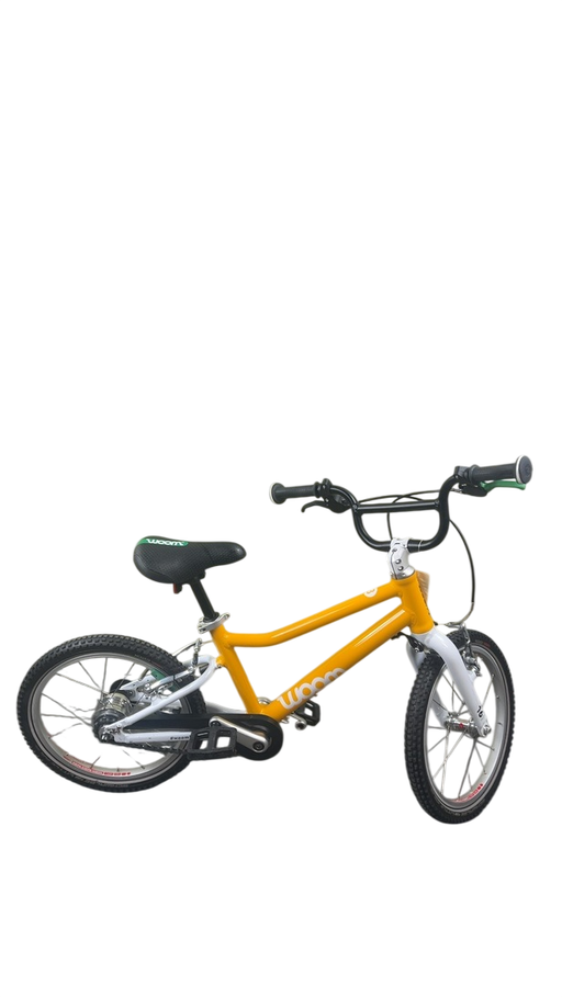 Shop Woom ORIGINAL 3 Bike "16, AUTOMAGIC, Sunny Orange at GoodBuy Gear