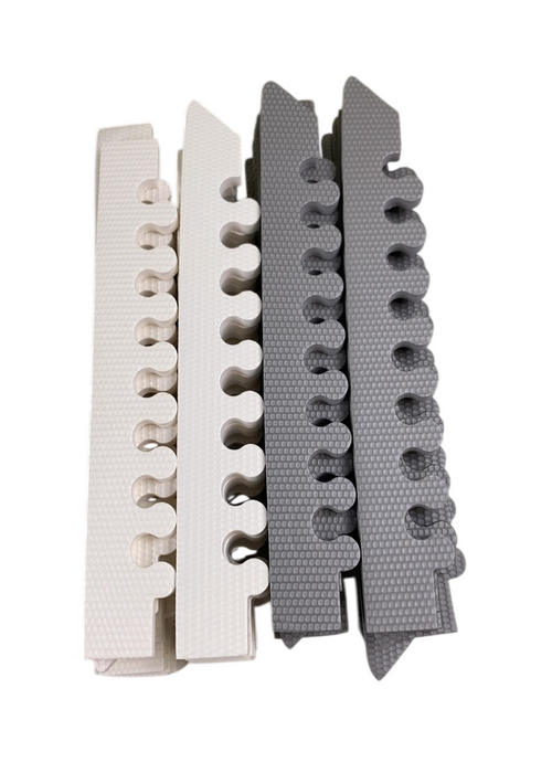 Shop Skip Hop Interlocking Foam Floor Tiles Playspot, Grey/Cream at GoodBuy Gear