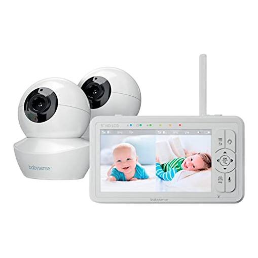Shop Babysense HD 5" Split-Screen Video Baby Monitor at GoodBuy Gear