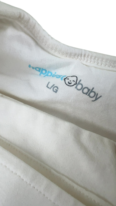 Shop Happiest Baby Sleepea Comforter Swaddle, ivory, L at GoodBuy Gear