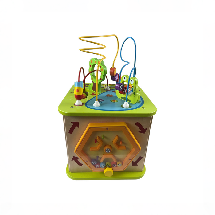 Shop Hape Country Critters Wooden Activity Cube at GoodBuy Gear