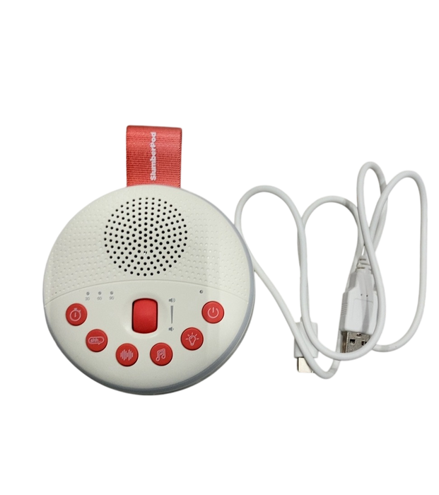 Shop SlumberPod SlumberCalm Portable Sound & White Noise Machine, White/Orange at GoodBuy Gear