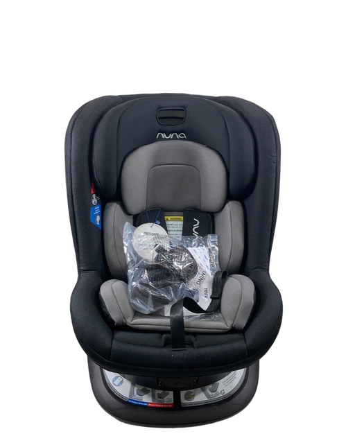 used Nuna Revv Rotating Convertible Car Seat, Caviar, 2023