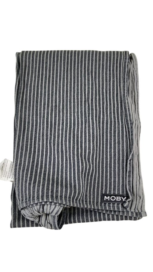 Shop DRAFT - Moby Ring Sling, Black & Gray Stripes at GoodBuy Gear