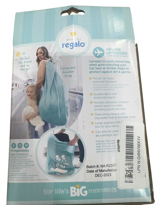Shop Regalo Travel Bag for Strollers & Car Seats at GoodBuy Gear