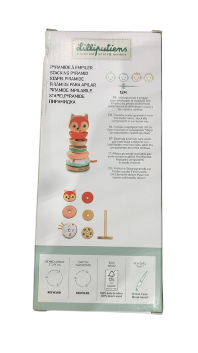 Shop Lilliputiens Stacking Pyramid, Alice at GoodBuy Gear