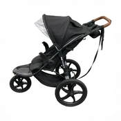 Shop DRAFT - Delta Children Jeep TurboGlyde Jogging Stroller, 2023, Black at GoodBuy Gear