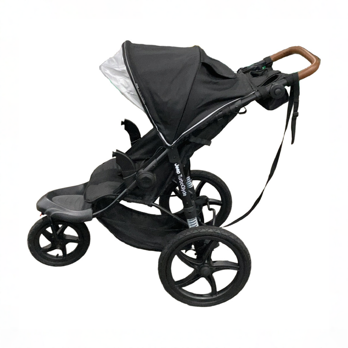 Shop DRAFT - Delta Children Jeep TurboGlyde Jogging Stroller, 2023, Black at GoodBuy Gear