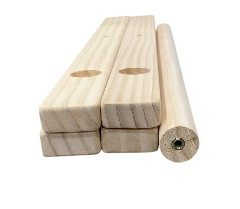 Shop Poppyseed Play Wooden Baby Gym, Natural Wood w/ No Toys Included at GoodBuy Gear