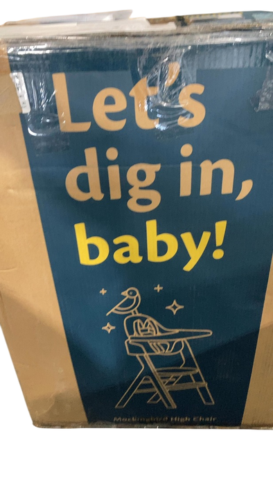 Shop Mockingbird High Chair, 2.0, Charcoal Black, Espresso Beech at GoodBuy Gear