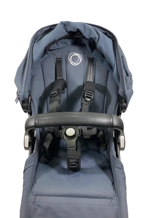 Shop Bugaboo Donkey 5 Duo Extension Set, 2022, Black, Stormy Blue, Stormy Blue, with Canopy at GoodBuy Gear