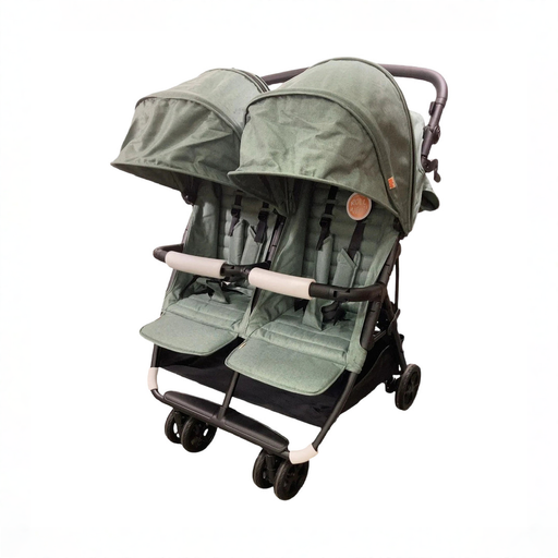 Shop Zoe The Twin V2 Double Stroller, 2025, Forest at GoodBuy Gear