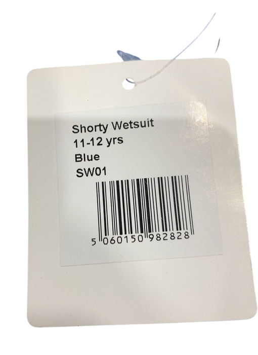 Shop Konfidence Shortie Child Wetsuit, 11-12 yrs, Blue at GoodBuy Gear