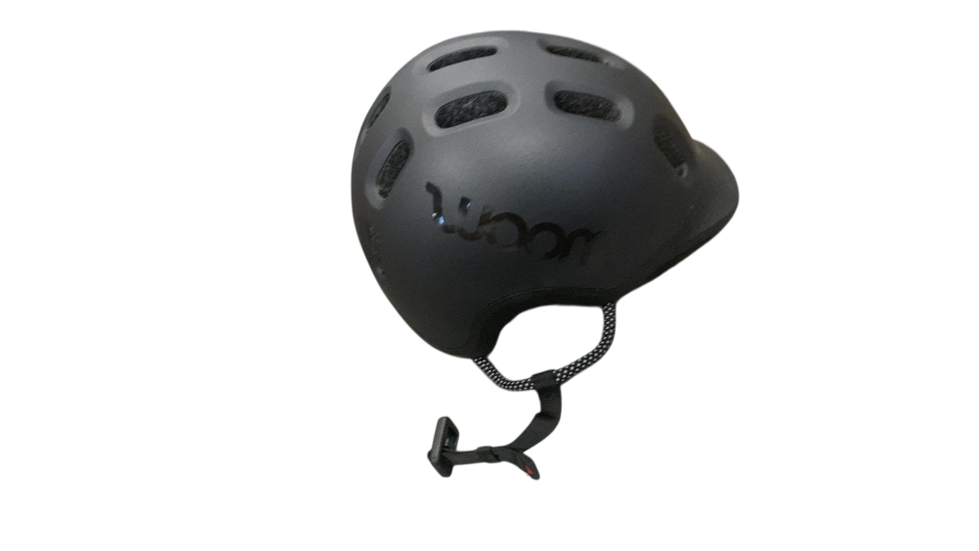 Shop Woom Ready Kids Helmet, Charcoal Metallic, Medium, Without Light at GoodBuy Gear