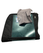 Shop Manito Melange Twin/Double Stroller Weather Shield/Stroller Cover, Padded Black at GoodBuy Gear