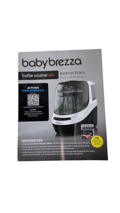 Shop Baby Brezza Bottle Washer Pro, White/Black at GoodBuy Gear