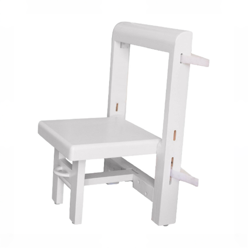 Shop Busy Kids Fold 'N Store Step Stool, White at GoodBuy Gear