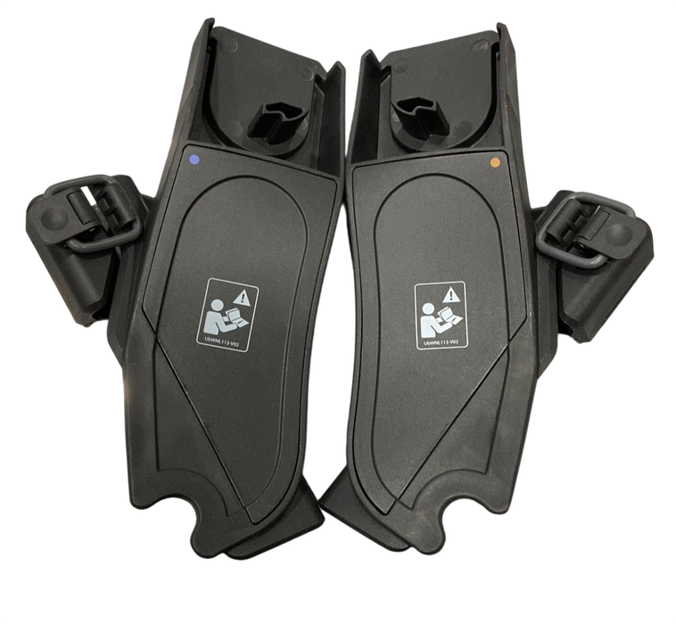 Shop UPPAbaby Lower Car Seat Adapters for Maxi-Cosi/Nuna/Cybex/Britax, Black at GoodBuy Gear