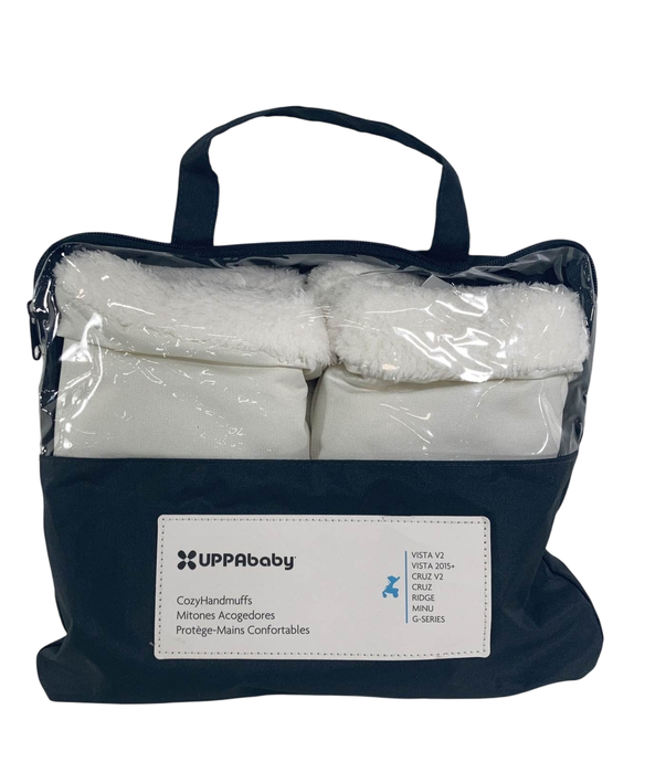 Shop UPPAbaby Cozy Handmuffs, Bryce (White) at GoodBuy Gear