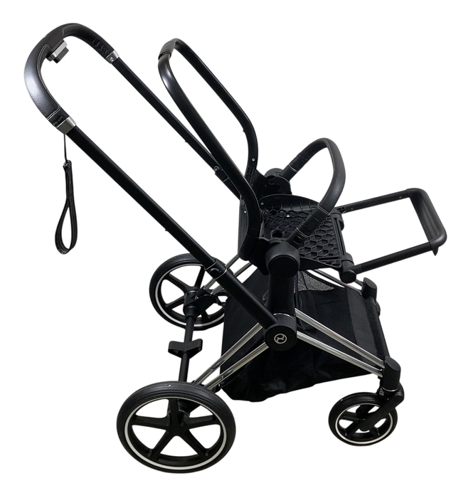 Shop Cybex PRIAM Stroller Frame And Seat, 2019, Chrome/Black at GoodBuy Gear
