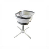 Shop Halo BassiNest Swivel Sleeper Luxe Series, Dove Grey Tweed at GoodBuy Gear