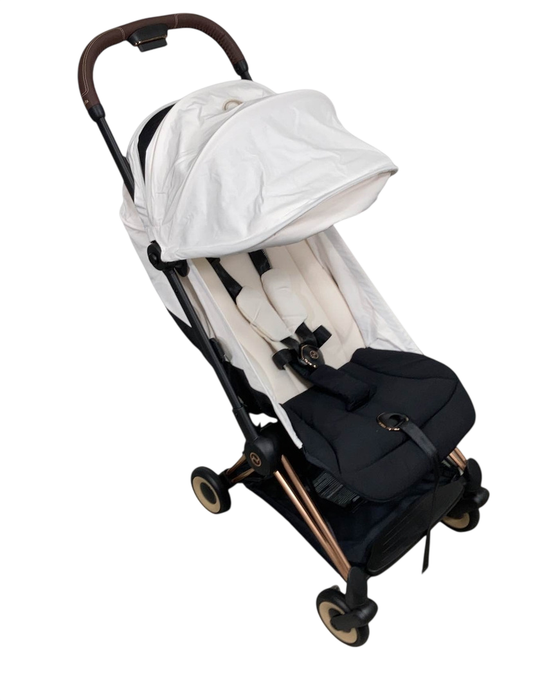 Shop Cybex Coya Stroller, 2023, Off White, Rose Gold at GoodBuy Gear