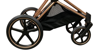 Shop Cybex PRIAM Stroller, 2021, Deep Black, Rosegold at GoodBuy Gear
