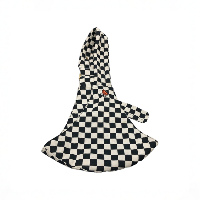 Shop Mabē The Monarch Toddler Sling, Ebony Check at GoodBuy Gear