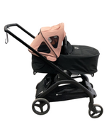 Shop Bugaboo Dragonfly Bassinet and Seat Stroller, 2023, Black, Midnight Black, Pink at GoodBuy Gear