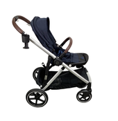 Shop Cybex Gazelle S Modular Stroller, 2022, Navy Blue, Silver Frame at GoodBuy Gear