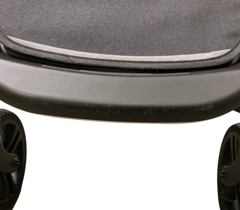 Shop Mockingbird Single to Double 2.0 Stroller, 2024, Black, Silver With Penny Leather, Windowpane at GoodBuy Gear