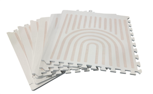 Shop Toddlekind Haven Playmat, 4x6, Linear, Linen at GoodBuy Gear