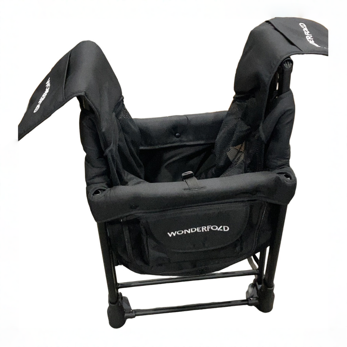 Shop Wonderfold W2 Original Multifunctional Double Stroller Wagon, 2024, Black at GoodBuy Gear