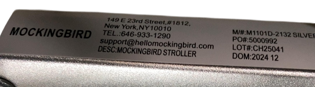 Shop Mockingbird Single to Double 2.0 Stroller, 2024, Silver With Penny Leather, Sky, Watercolor Drops at GoodBuy Gear