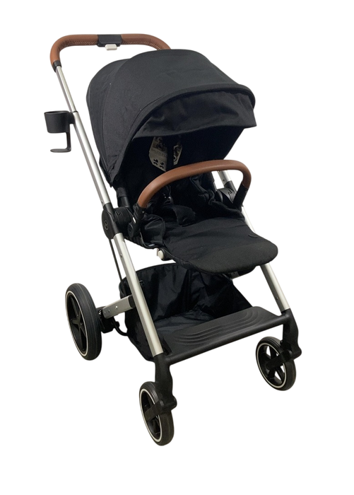 Shop Cybex Balios S Lux Stroller, 2022, Deep Black, Silver Frame at GoodBuy Gear