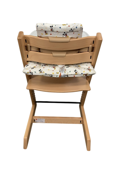 Shop Stokke Tripp Trapp Complete High Chair, 2, Mickey Celebration, Natural at GoodBuy Gear