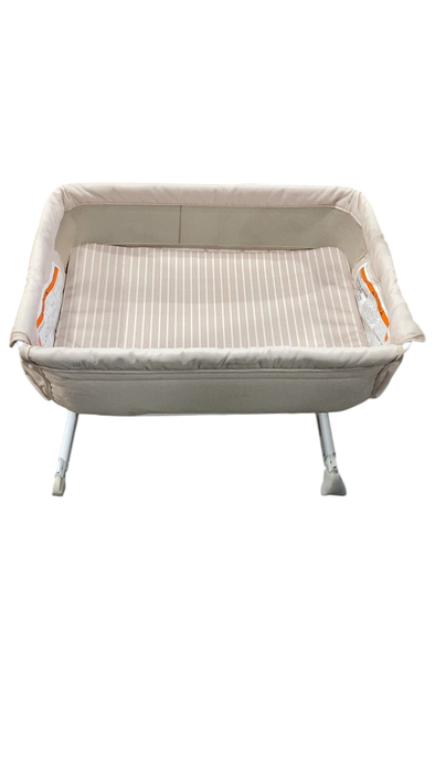 Shop Baby Gap Bedside Bassinet, Oatmeal Stripes at GoodBuy Gear