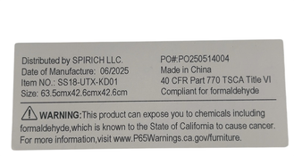 Shop Utex Kids Bookshelf with Caddy, White at GoodBuy Gear