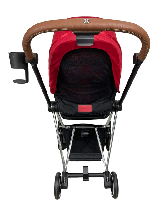 Cybex MIOS Stroller, Chrome With Black Details, True Red, 2019