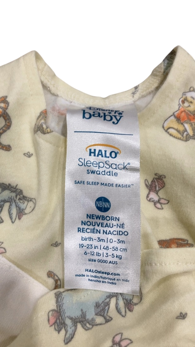 Shop Halo SleepSack Swaddle, Newborn, Winnie Frolic at GoodBuy Gear